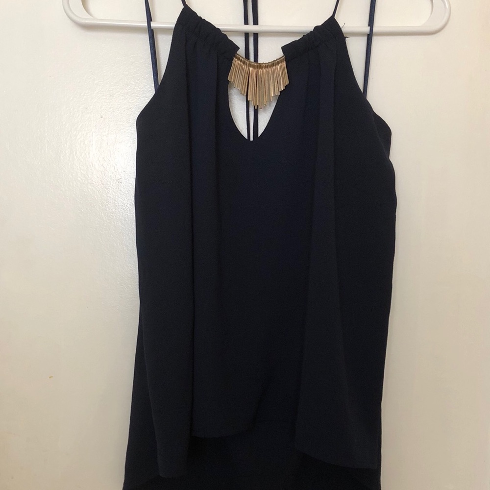 Blue tank top